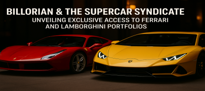 Billorian & The Supercar Syndicate: Unveiling Exclusive Access to Ferrari and Lamborghini Portfolios